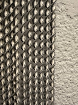 Cortina de macarrones