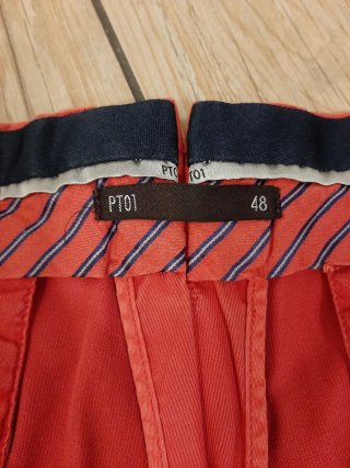 Pantaloni PT01 rossi taglia M