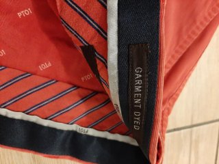 Pantaloni PT01 rossi taglia M