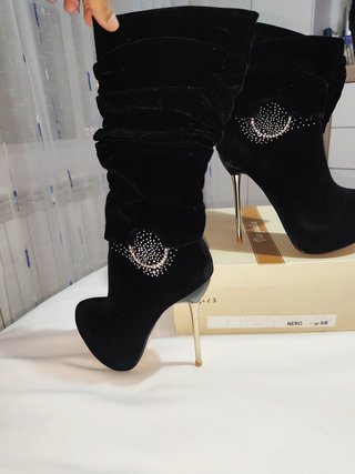 Botines/Botas Transformables Via Giulia – Pedrería