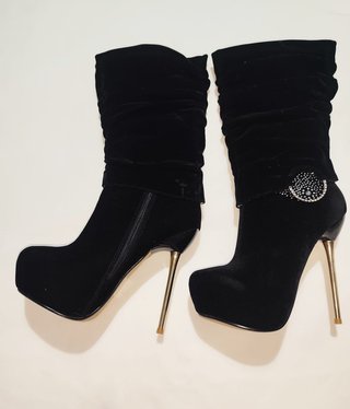 Botines/Botas Transformables Via Giulia – Pedrería
