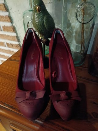 Zapatos de tacón Marypaz rojos