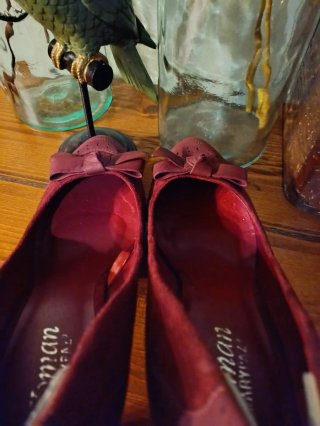 Zapatos de tacón Marypaz rojos