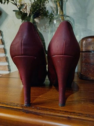 Zapatos de tacón Marypaz rojos