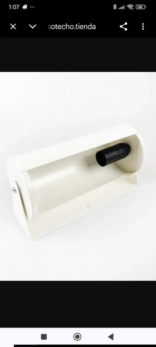 Aplique de pared IKEA blanco, modelo Lod 1986