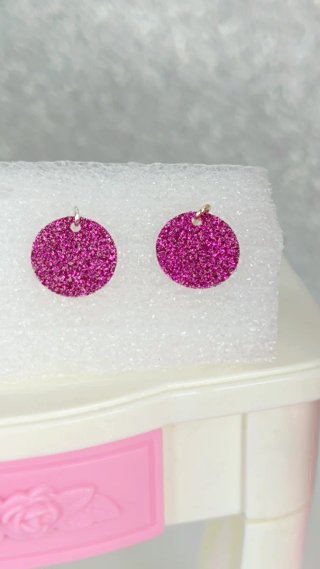 Vestido fucsia lentejuelas Barbie