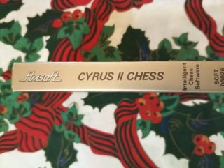 Amastrad CPC. Cyrus 2 3D Chess