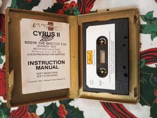 Amastrad CPC. Cyrus 2 3D Chess