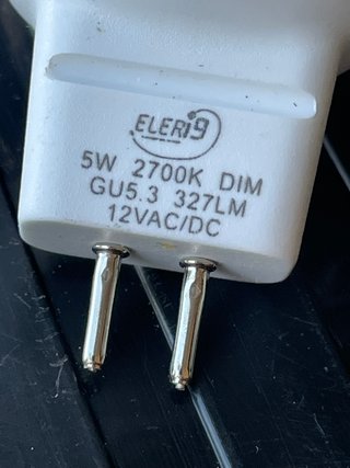 Lâmpadas LED GU5.3 5W 2700K