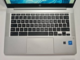 HP Chromebook 14 Argento