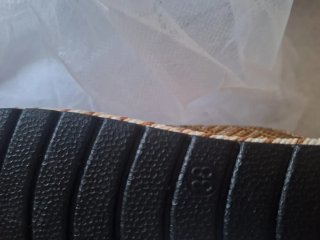 Sandalias AD SHOES Talla 38 Piedras Doradas