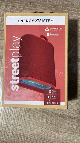 Altavoz Energy Sistem Streetplay Rojo