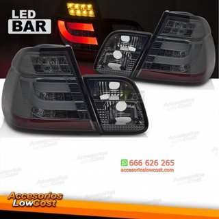 PILOTOS TRASEROS LED AHUMADO para BMW E46 01-05 S