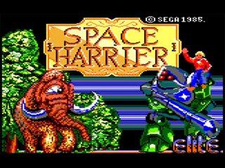 Amstrad CPC. Space Harrier