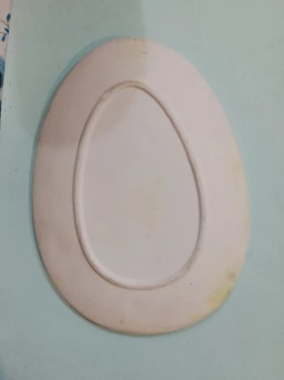 Piattino decorativo in ceramica