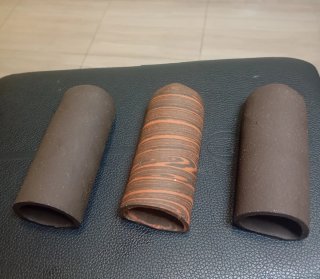 Set 3 cuevas loricaridos/ancistrus 10x4x3cm