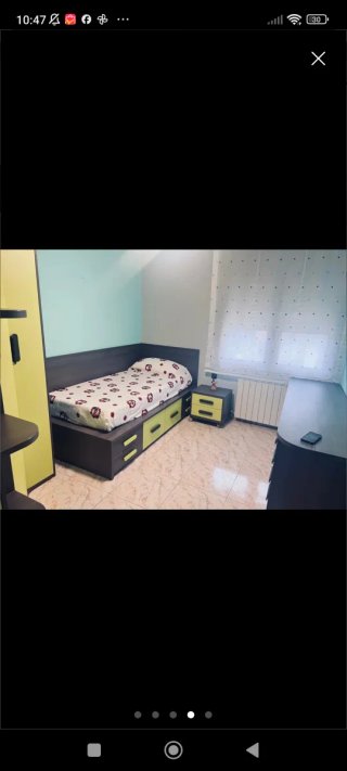 Habitación completa unisex impecable