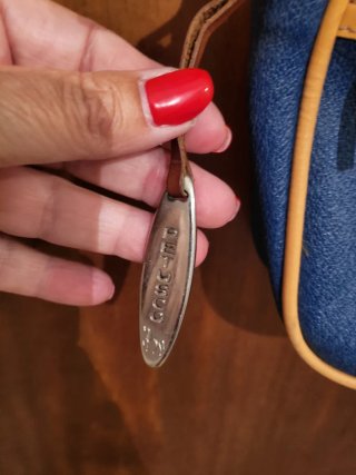 Bolso Petusco Ubrique Hípico Azul Marrón