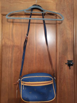 Bolso Petusco Ubrique Hípico Azul Marrón