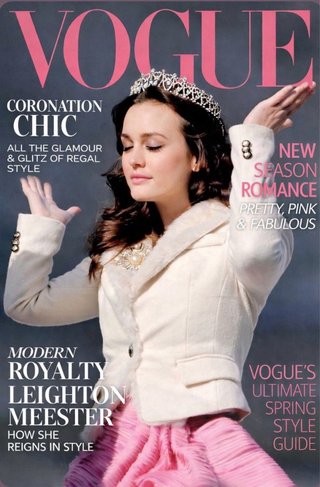 Póster Vogue blair waldorf
