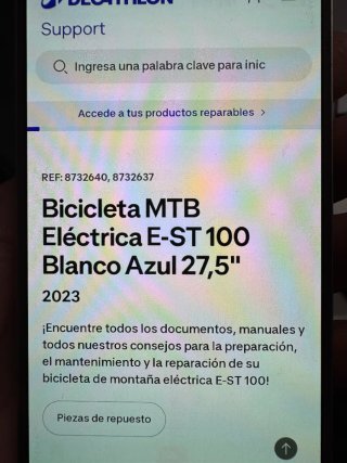 Bicicleta eléctrica Rockrider ST100