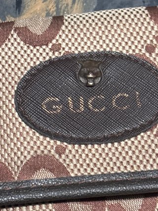 Borsello Gucci monogram beige e marrone