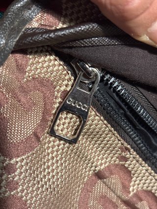 Borsello Gucci monogram beige e marrone