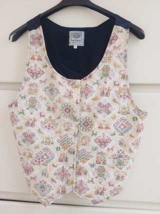 Gilet Catherine Klee Vintage Multicolor Tg. M