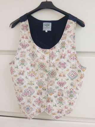 Gilet Catherine Klee Vintage Multicolor Tg. M