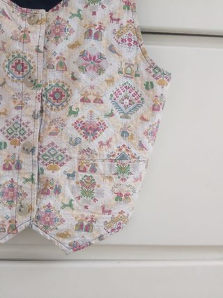 Gilet Catherine Klee Vintage Multicolor Tg. M