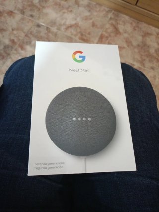 Google Nest Mini (2ª Gen) Asistente Voz