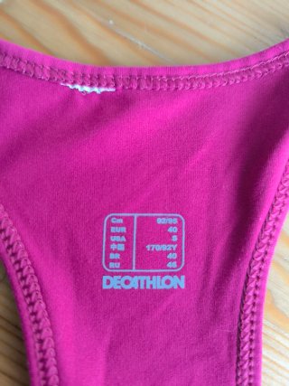 Lote deportivo mallas y camisetas de mujer