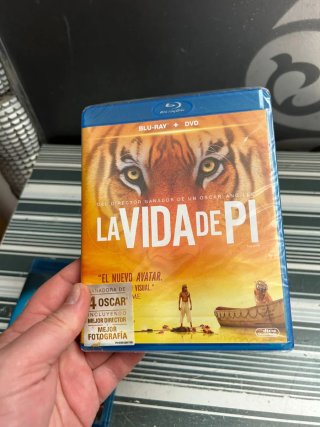 "La vida de Pi" Blue-Ray DVD