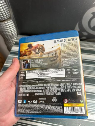 "La vida de Pi" Blue-Ray DVD