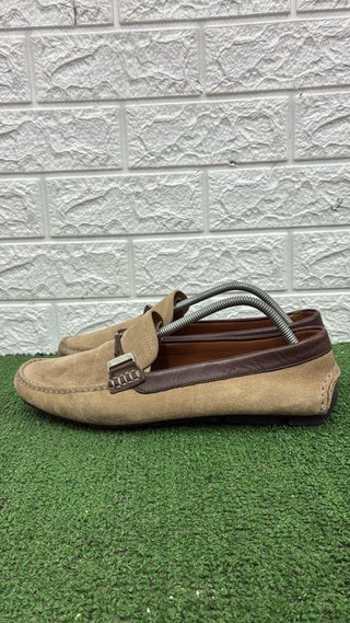 Mocassini uomo Moschino beige/marrone