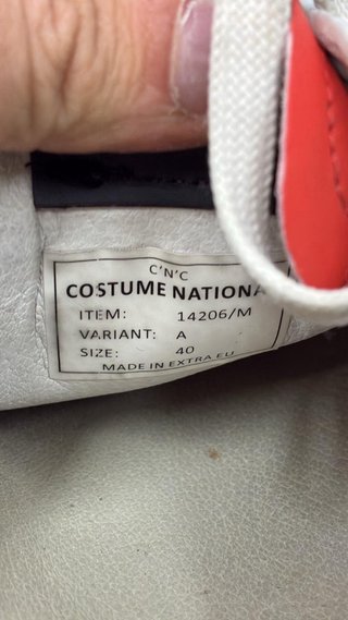 Scarpe Costume National Uomo Multicolor/Bianche