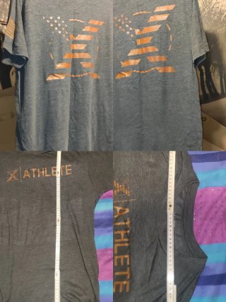 Lote 4 Camisetas XL 56