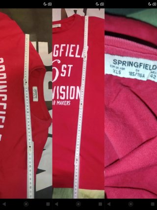 Lote 5 Camisetas XL 56