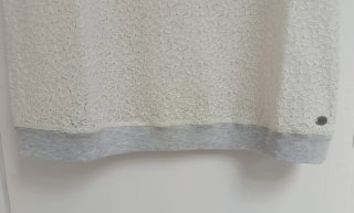 Top indie chic manga corta encaje floral blanco