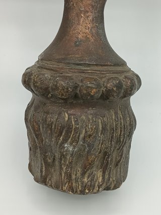 Remates bronce cortinas, S. XIX, 1 KG.
