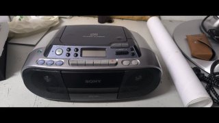 Radio CD Cassette Sony CFD-S01