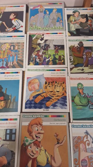 Libros clásicos infantiles con actividades