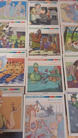 Libros clásicos infantiles con actividades