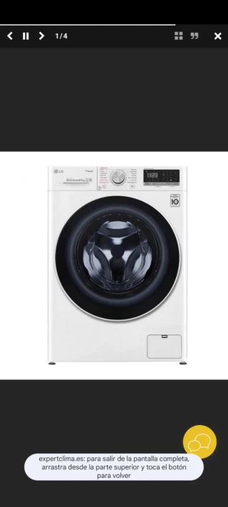 Lavadora Secadora LG