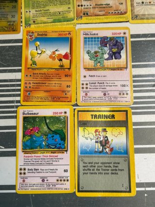 Cartas coleccionables Pokémon Nintendo 2003 año