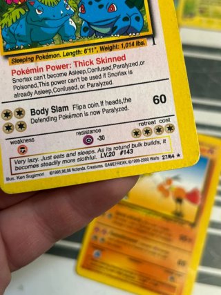 Cartas coleccionables Pokémon Nintendo 2003 año