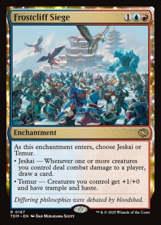 Carta MTG Frostcliff Siege (R 0187)