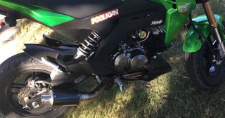 Tubo escape Kawasaki Z125