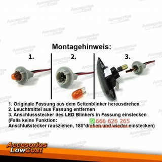 INTERMITENTES LATERALES LED PARA BMW E46 E60 E90