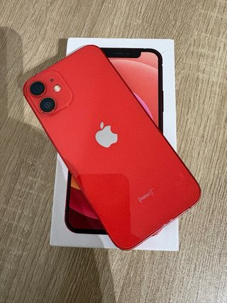 iPhone 12 mini Rojo!!!PANTALLA ROTA!!!